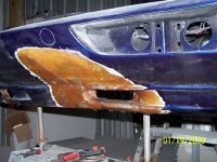 #43.017- Jan. 19, 2009- Front nose repairs being made @ ASC.JPG