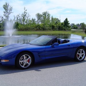 2002 Electron Blue Roadster