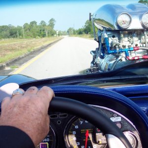 Love Is Blue 1966 Vette Pro Street Full Custom