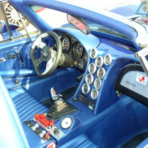 Love Is Blue 1966 Vette Pro Street Full Custom