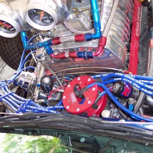 Love Is Blue 1966 Vette Pro Street Full Custom
