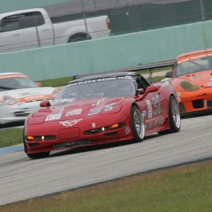 My C5-R at Sebring, Moroso & Homestead