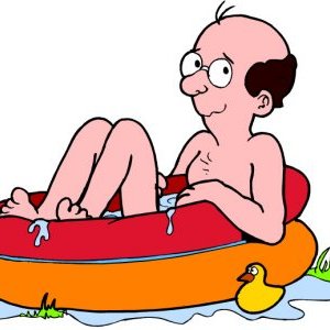 Man In Pool