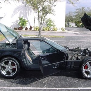 84 Vette with $2,500 tries and wheels alone
