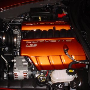 Atomic Orange Fuel rail covers