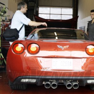 Vette Magazine Press Car