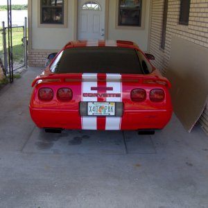 Media 'new stripes and rear wing' in category 'C4 Corvettes (1984-1996)'