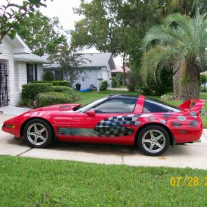 92 red vette