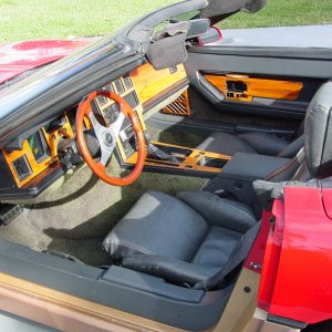'87 Convertible - Interior