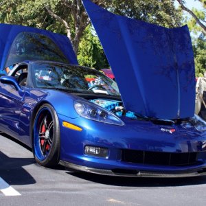 2007 ZO6 LeMans Blue