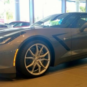 C7 Stingray on XO Verona on Toyo S4