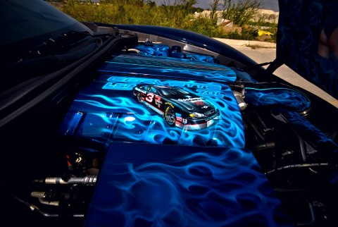 2007 ZO6 LeMans Blue