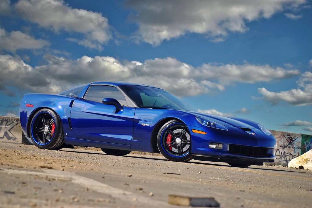 2007 ZO6 LeMans Blue