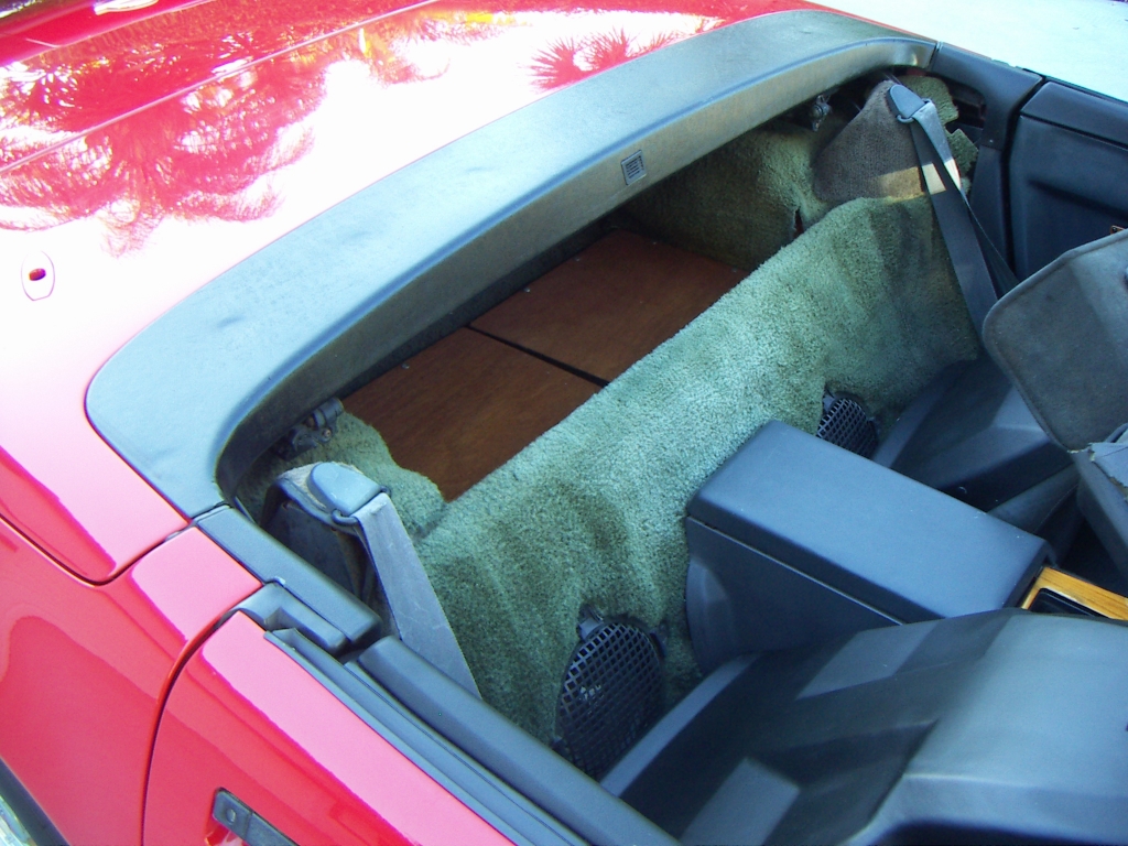 '87 Convertible - Storage