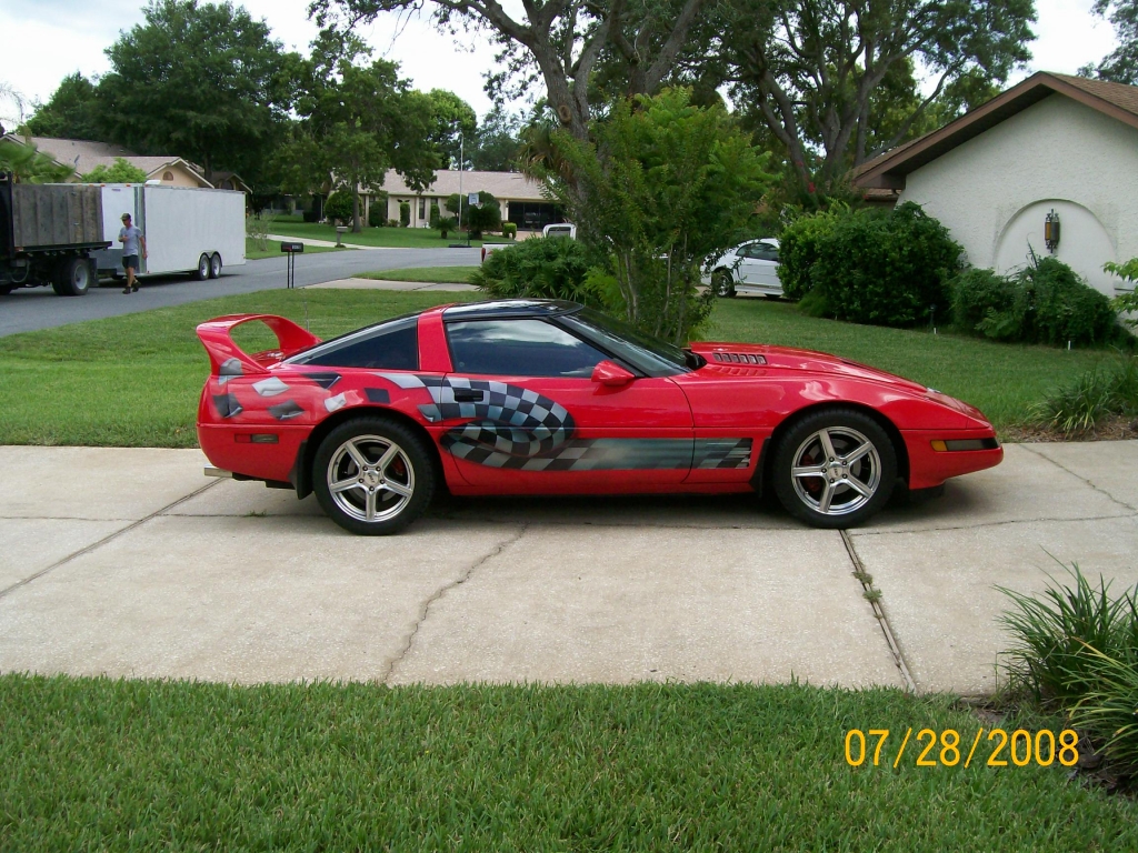 92 red vette