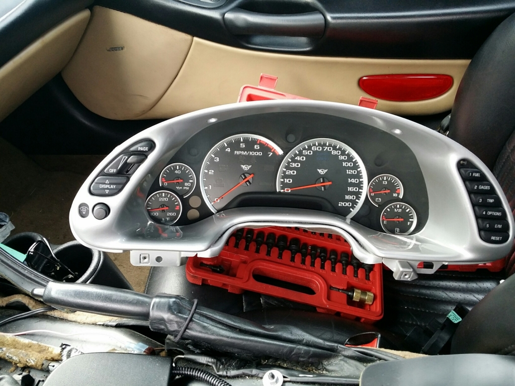cluster bezel