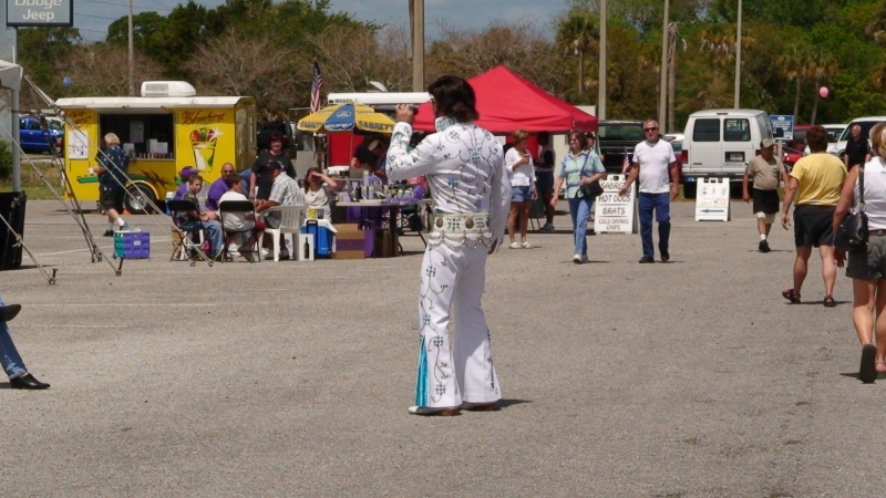 Elvis at Crystal River show