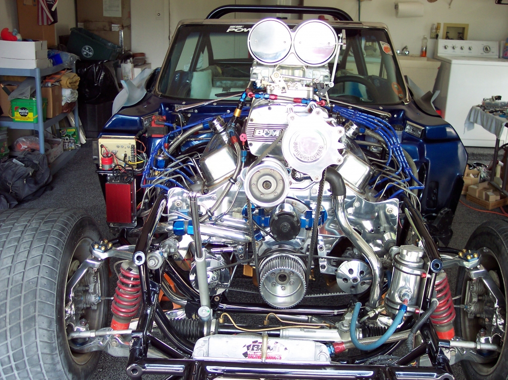 Love Is Blue 1966 Custom 468&quot; blown BB