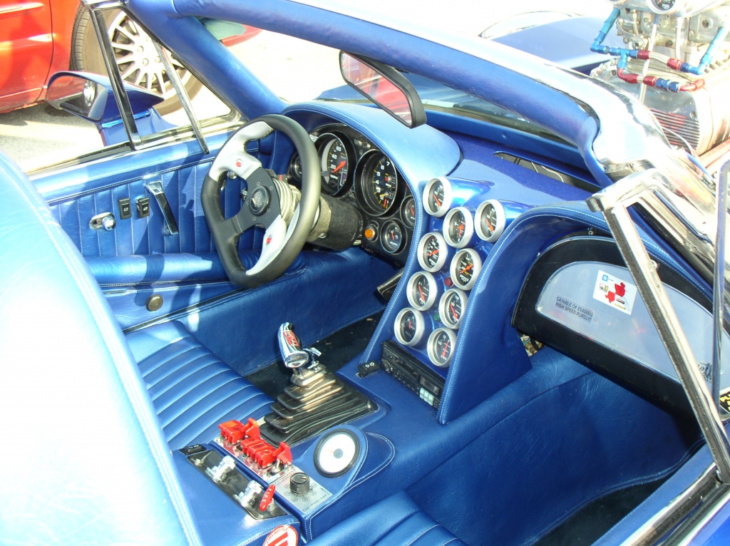 Love Is Blue 1966 Vette Pro Street Full Custom