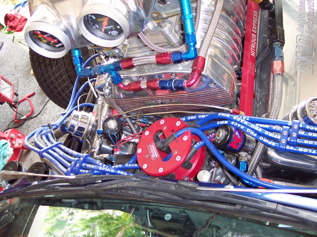 Love Is Blue 1966 Vette Pro Street Full Custom