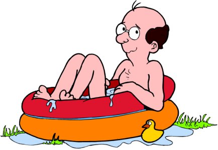 Man In Pool