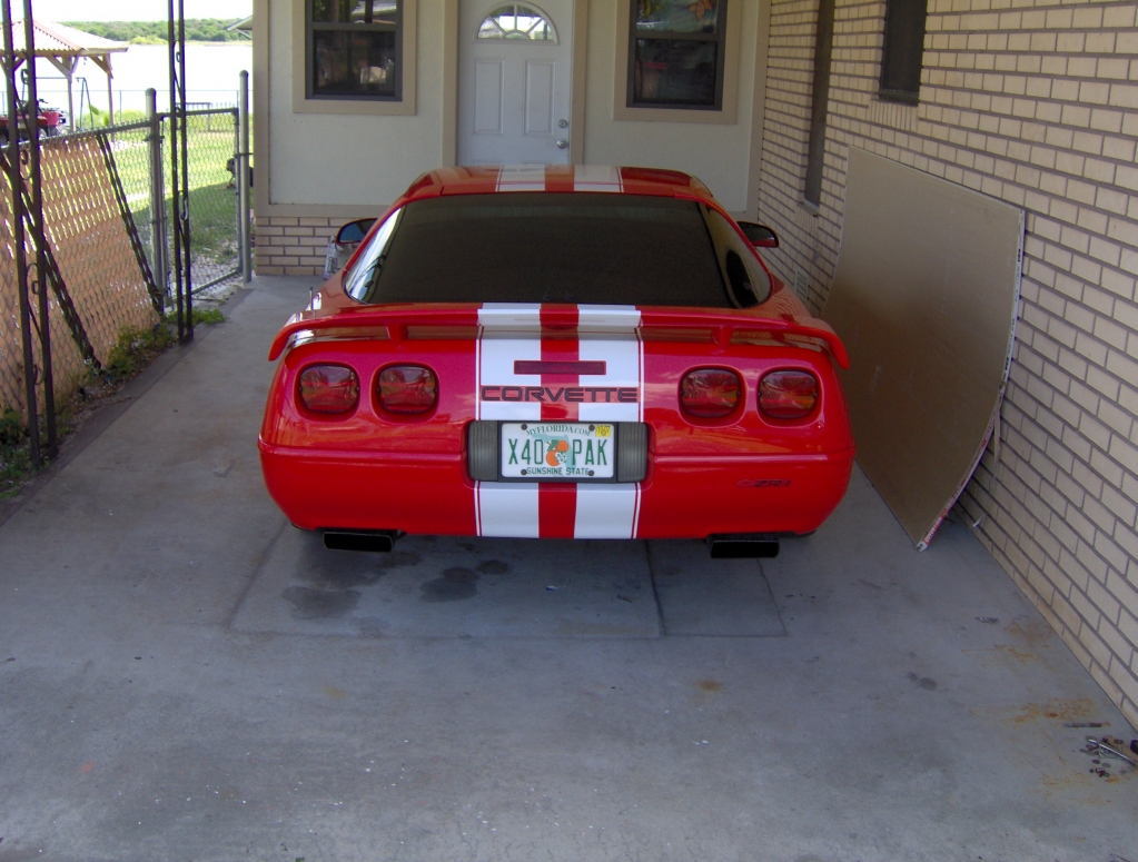 new stripes and rear wing