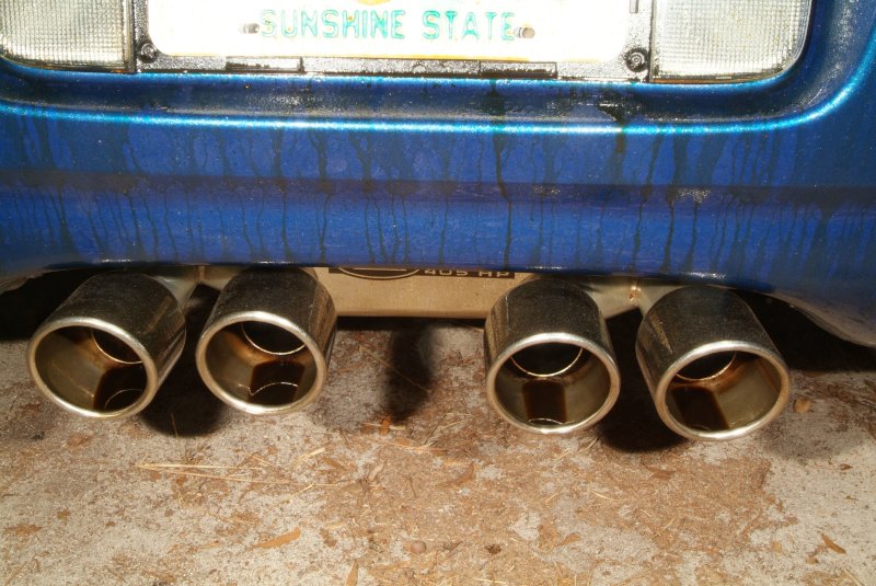 Oil leak coming from turbos
