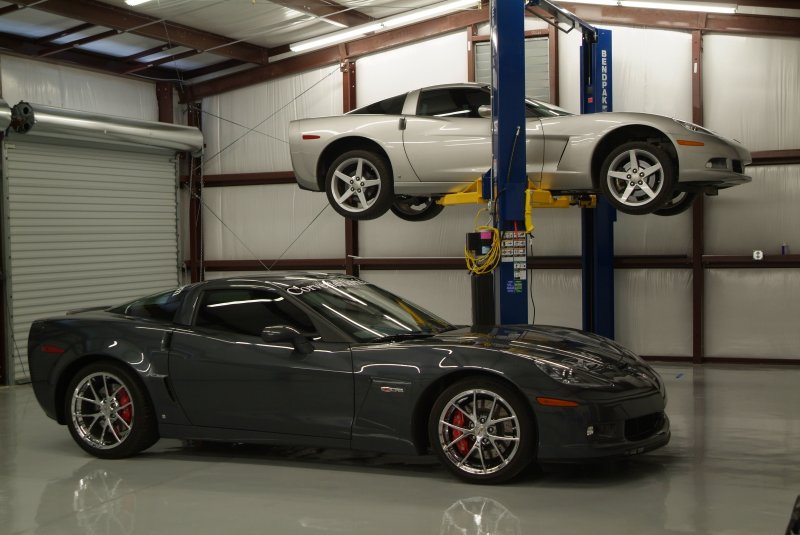 Pair of C6s, 2009 C6 Z06 &amp; 2007 C6
