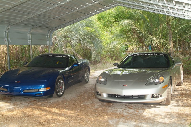 Primitive garage