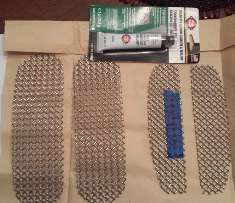 race mesh inserts