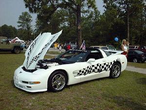 ShowTime Corvette presents the Checkered Flag Vette