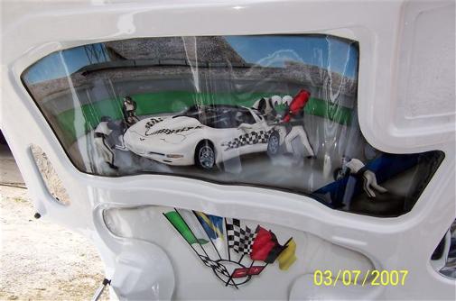ShowTime Corvette presents the Checkered Flag Vette