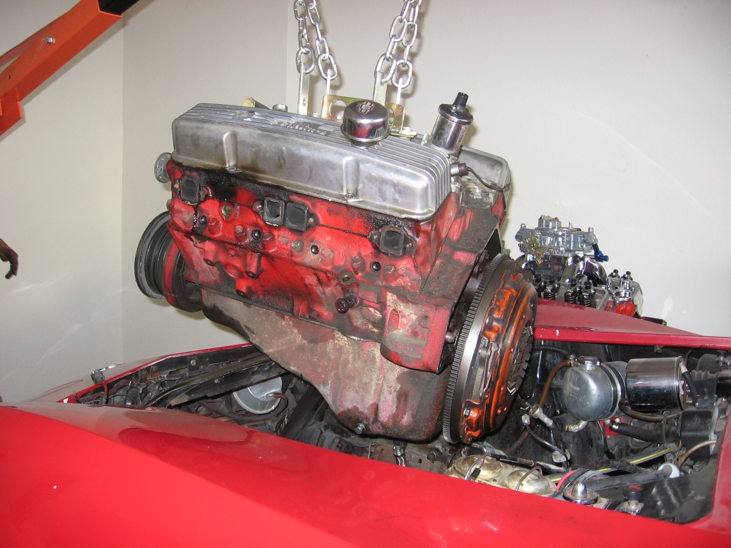 taking out Old 350, 330Hp engine