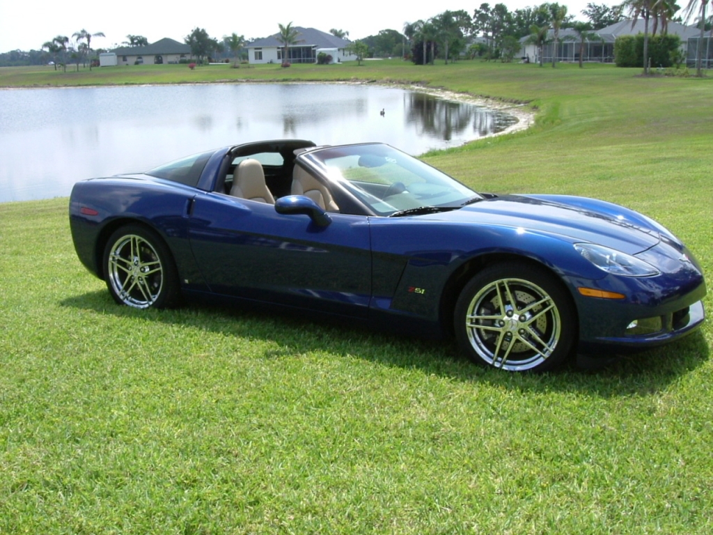 Vette on the Lake