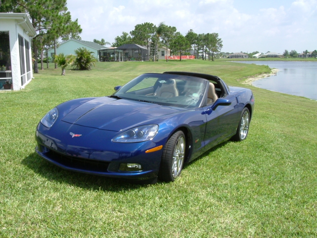 Vette on the Lake