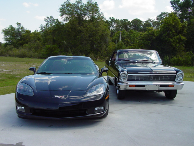 Vette outside front side with brother