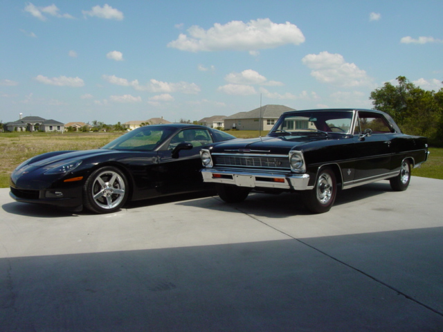 Vette outside side with brother